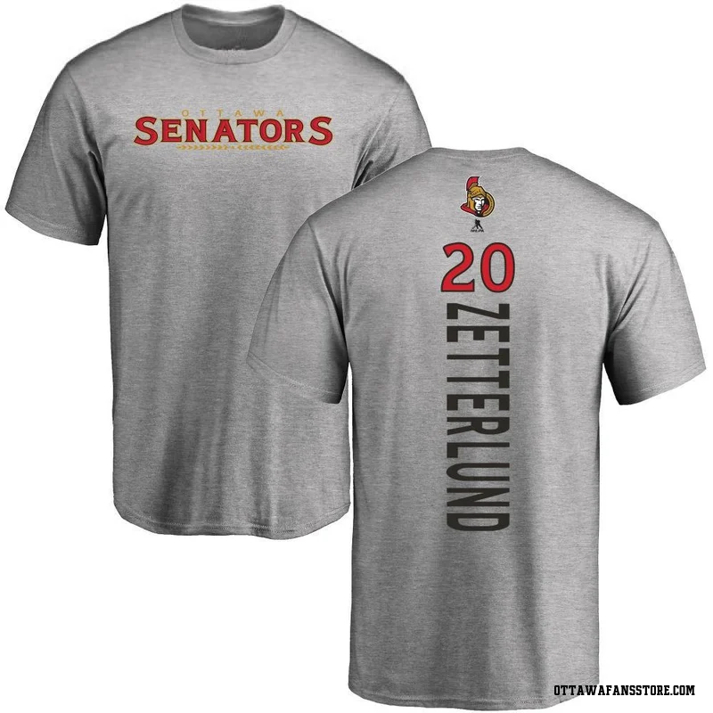 Ash Men's Fabian Zetterlund Ottawa Senators Backer T-Shirt