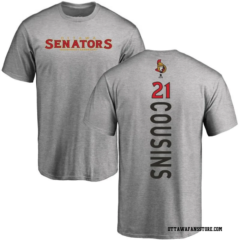 Ash Men's Nick Cousins Ottawa Senators Backer T-Shirt