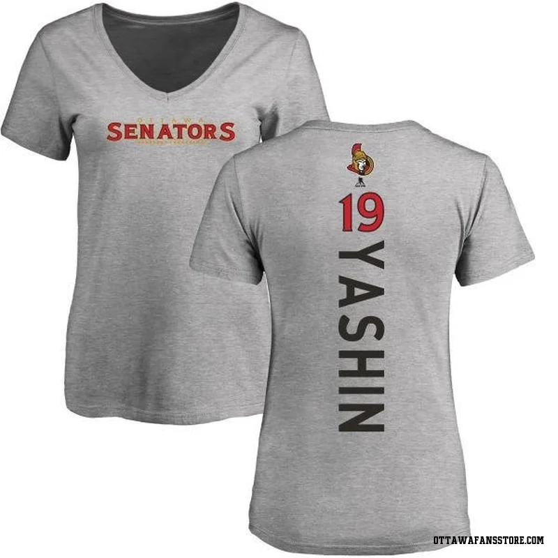 Ash Women's Alexei Yashin Ottawa Senators Backer T-Shirt