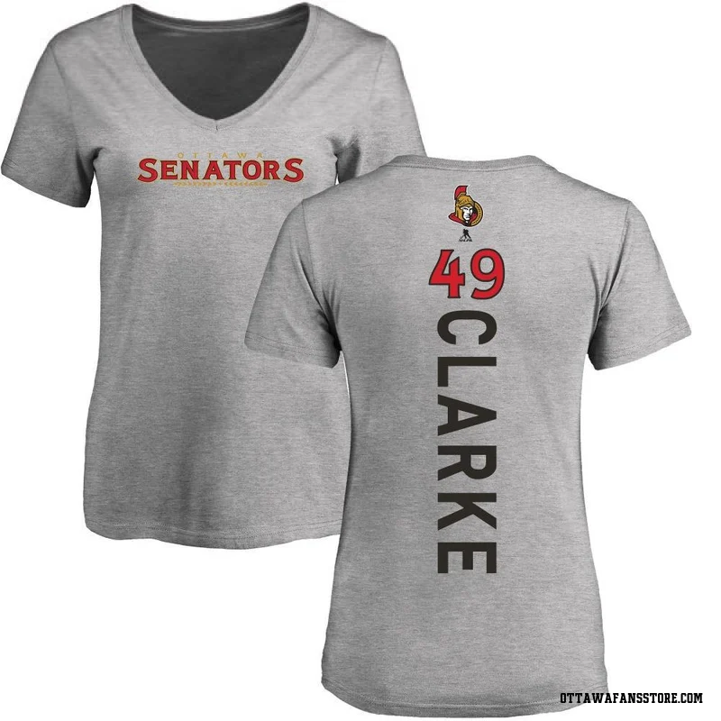 Ash Women's Graeme Clarke Ottawa Senators Backer T-Shirt