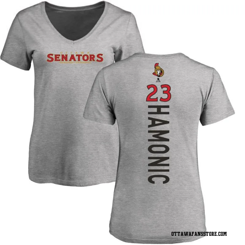 Ash Women's Travis Hamonic Ottawa Senators Backer T-Shirt