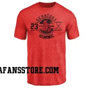 Red Men's Travis Hamonic Ottawa Senators Insignia T-Shirt