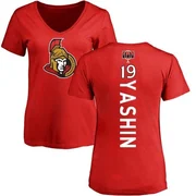 Red Women's Alexei Yashin Ottawa Senators Backer T-Shirt